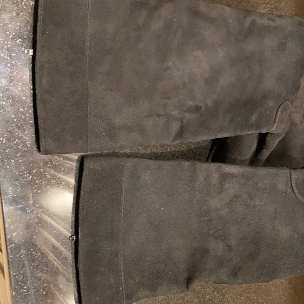 Cute And Classic Style Stuart Weizmann Tall Suede… - image 3